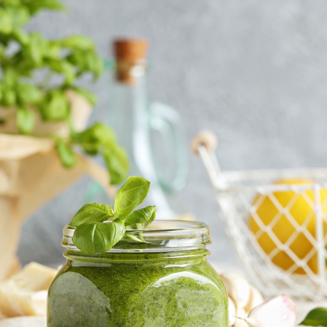 Basil May Make the Pesto, but the Right Extra Virgin Olive Oil Perfects It | The Little Shop of Olive Oils