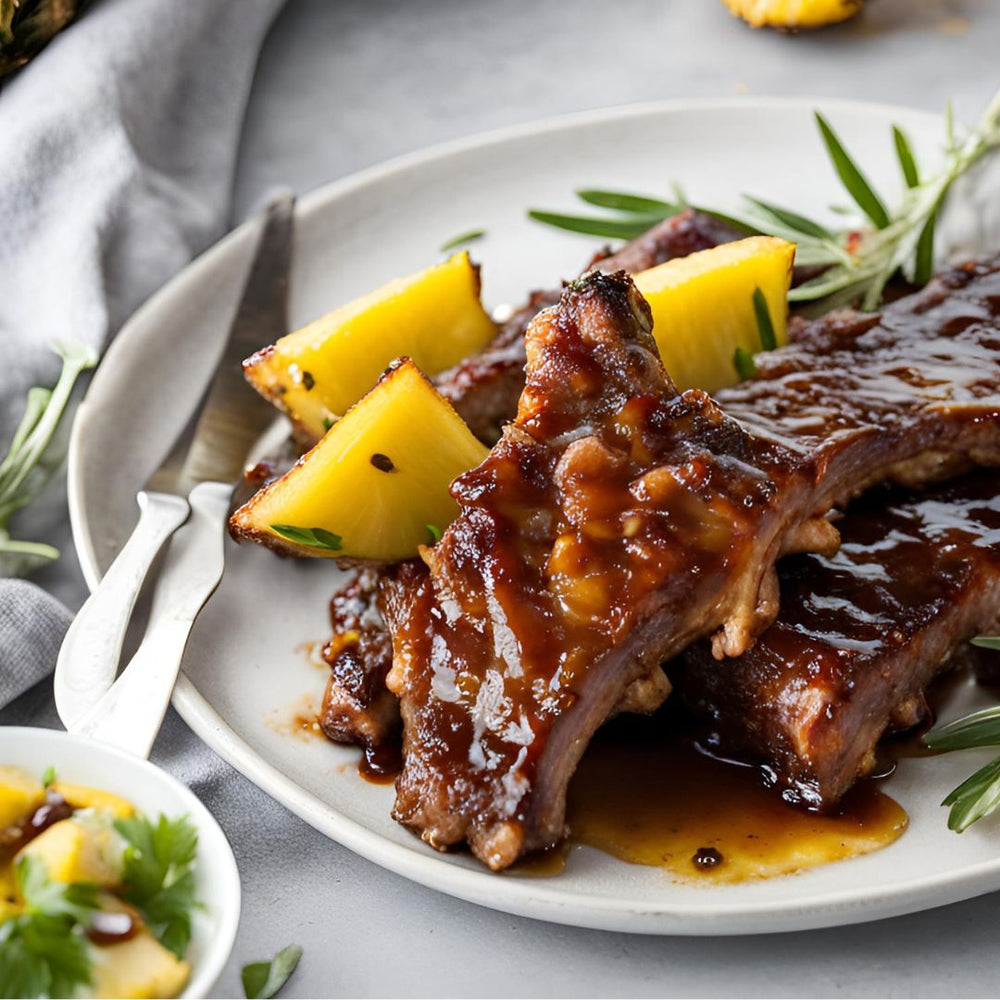 Pineapple Glazed Pork Ribs Recipe at The Little Shop of Olive Oils Gourmet in Franklin MA