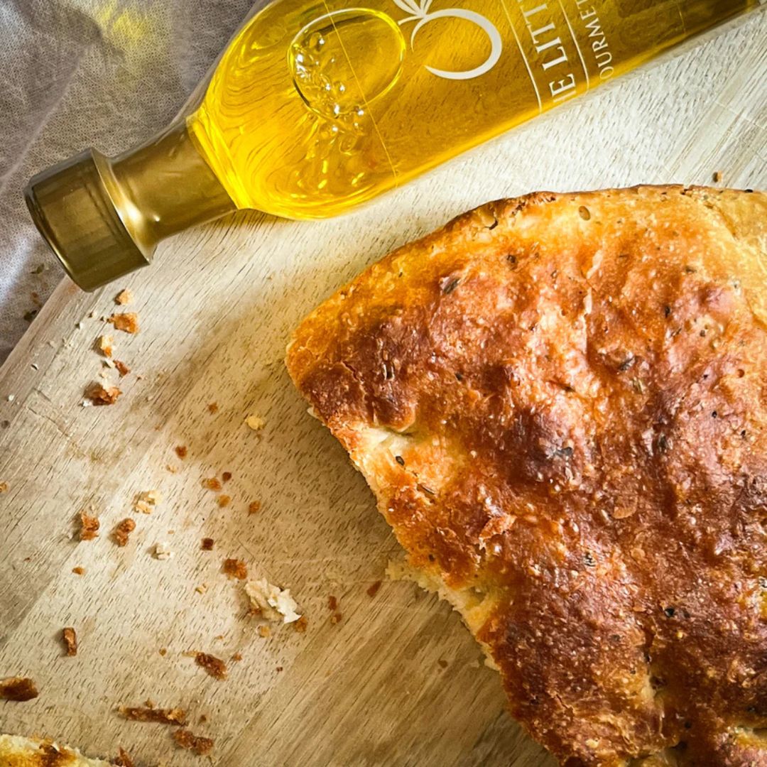 Classic Focaccia at The Little Shop of Olive Oils